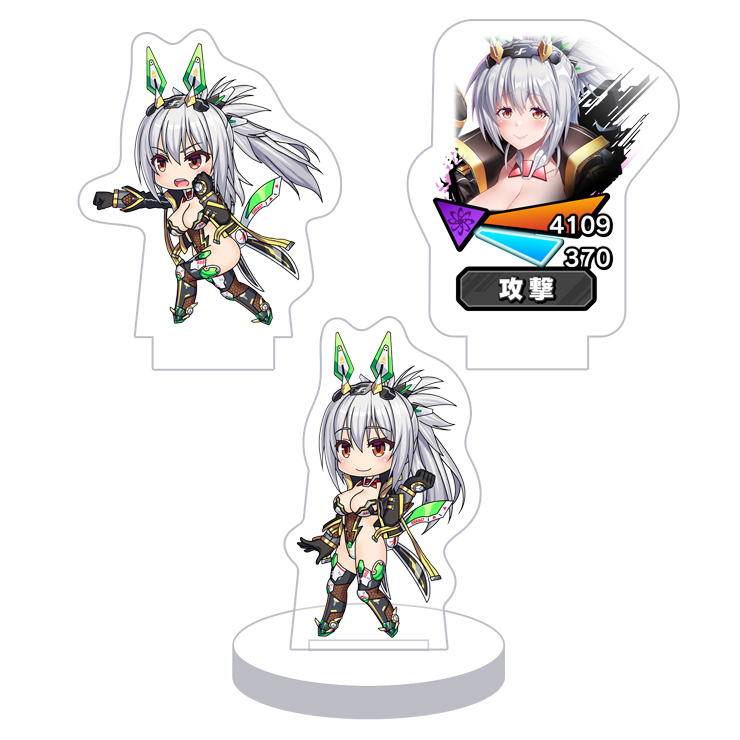 対魔忍RPG バトル画面セットキャラクターセット ver. 【ライトニングバニー】霧原純子
