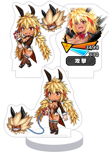対魔忍RPG バトル画面セットキャラクターセット ver. 【サニー・ザ・バニー】日ノ出陽葵