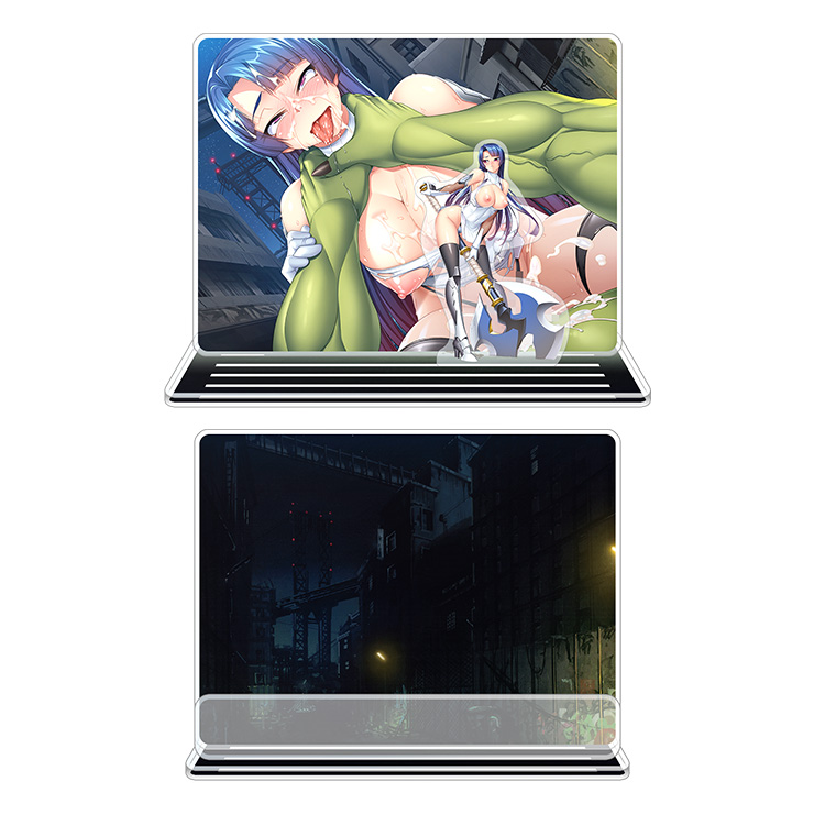 対魔忍RPGX ピックアップアクリルジオラマ ver. 【淡き若紫】八津 紫