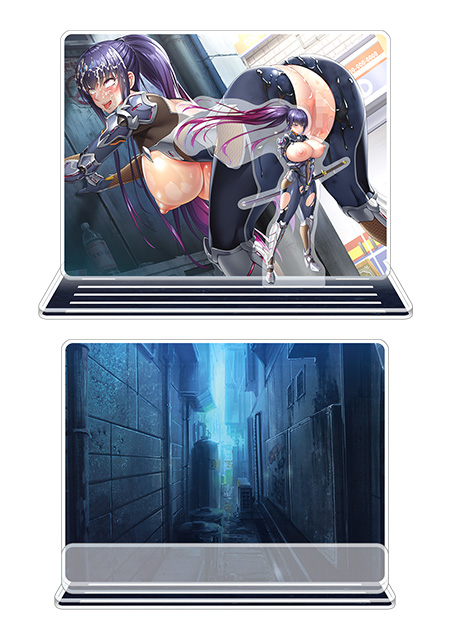 対魔忍RPGX ピックアップアクリルジオラマ ver. 【神眼逸刀流】秋山凜子