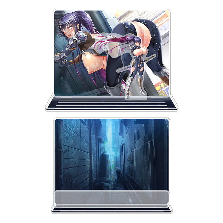 対魔忍RPGX ピックアップアクリルジオラマ ver. 【神眼逸刀流】秋山凜子