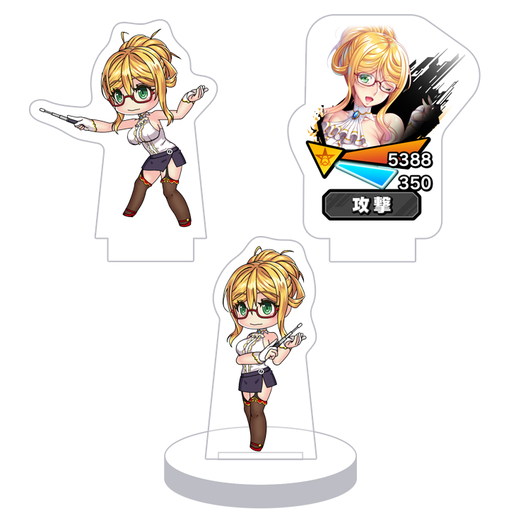 対魔忍RPG バトル画面セットキャラクターセット ver. 【夏の女教師】高坂静流