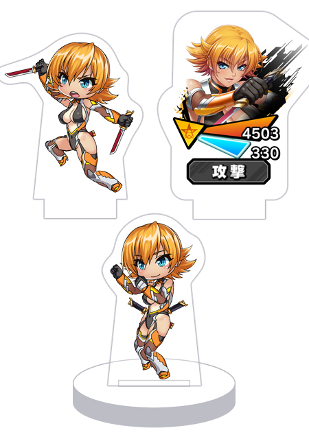 対魔忍RPG バトル画面セットキャラクターセット ver. 【天真影傑】井河さくら