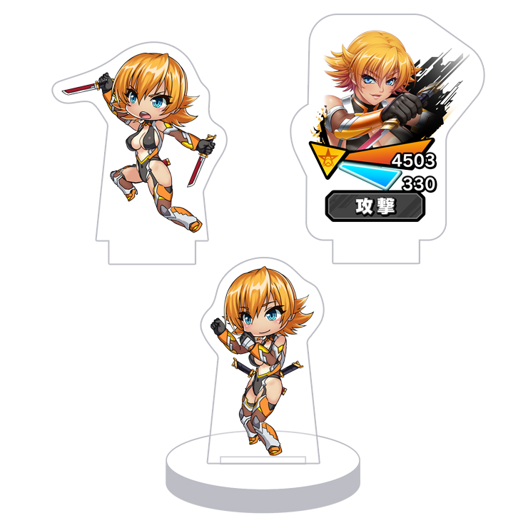 対魔忍RPG バトル画面セットキャラクターセット ver. 【天真影傑】井河さくら