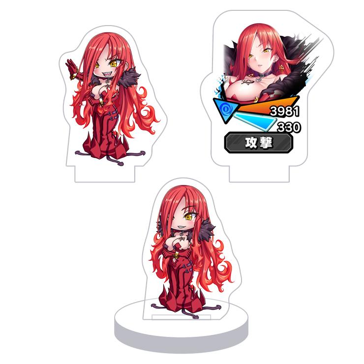 対魔忍RPG バトル画面セットキャラクターセット ver. 【獄炎の女王】アスタロト
