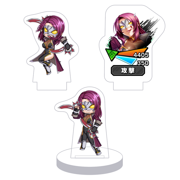 対魔忍RPG バトル画面セットキャラクターセット ver. 【空蝉の仮面】仮面の対魔忍