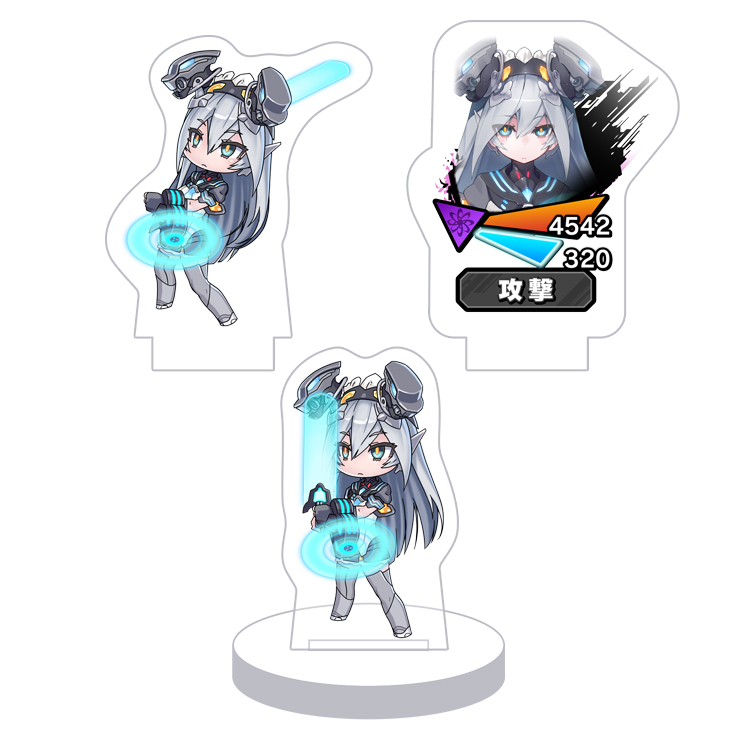 対魔忍RPG バトル画面セットキャラクターセット ver. クリア・ローベル