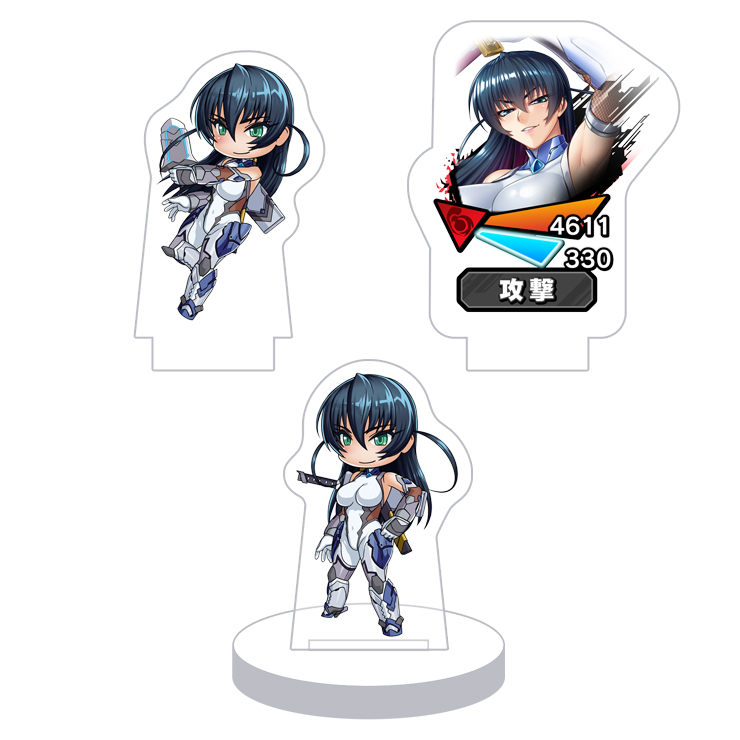 対魔忍RPG バトル画面セットキャラクターセット ver. 【フル装備】井河アサギ