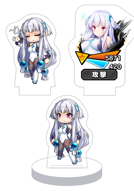 対魔忍RPG バトル画面セットキャラクターセット ver. 七瀬舞