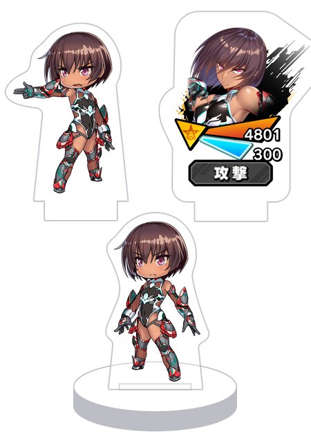 対魔忍RPG バトル画面セットキャラクターセット ver. 大人ゆきかぜ