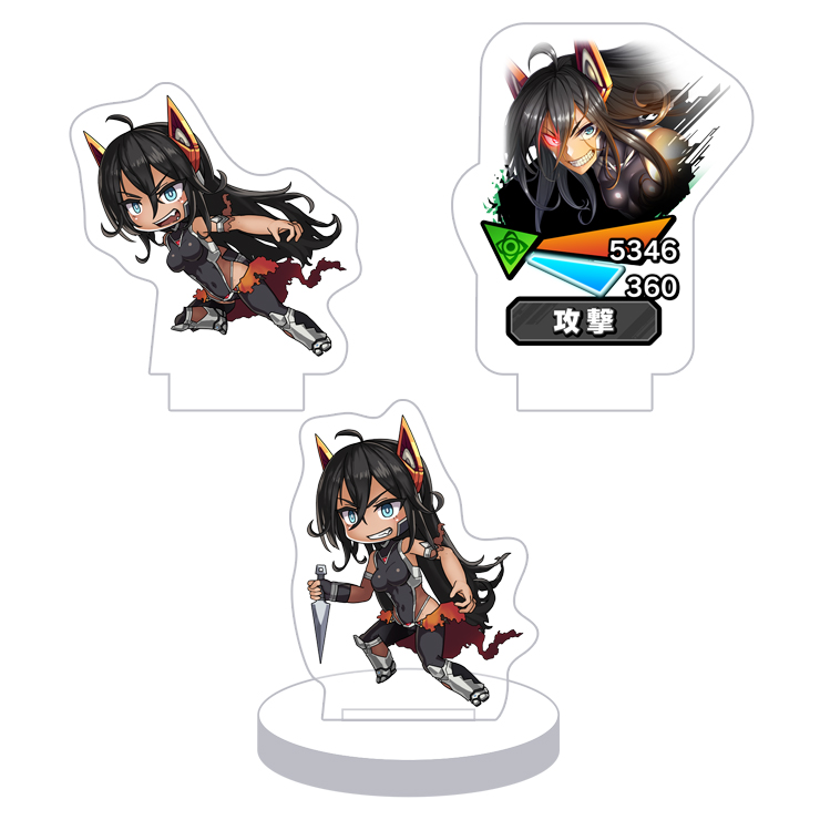 対魔忍RPG バトル画面セットキャラクターセット ver. 若い天音
