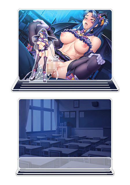 対魔忍RPGX ピックアップアクリルジオラマ ver. 【パープルデビル】八津 紫