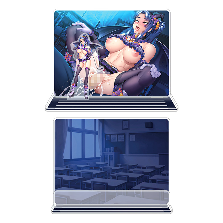 対魔忍RPGX ピックアップアクリルジオラマ ver. 【パープルデビル】八津 紫