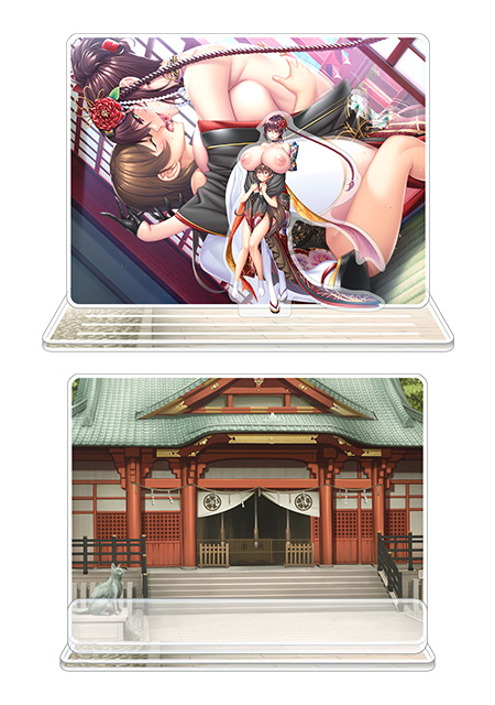 対魔忍RPGX ピックアップアクリルジオラマ ver. 【正月】水城不知火