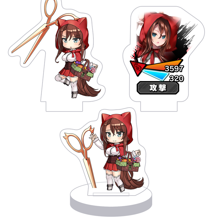 対魔忍RPG バトル画面セットキャラクターセット ver.【切裂き赤ずきん】櫛延澄香