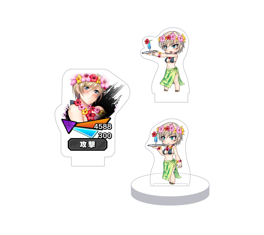 対魔忍RPG バトル画面キャラクターセット ver.【プールサイドミストレス】レティシア