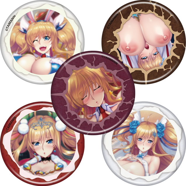 イベント会場限定 のぞき穴缶バッジ