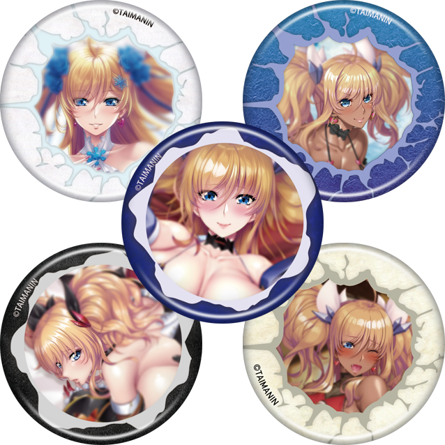 通販サイト限定 のぞき穴缶バッジ