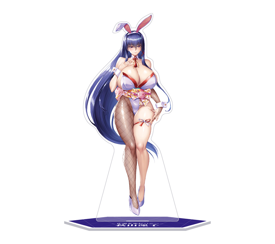 対魔忍RPG レンチキュラー3Dビッグアクリルスタンド 【正道を歩むバニー】秋山凜子