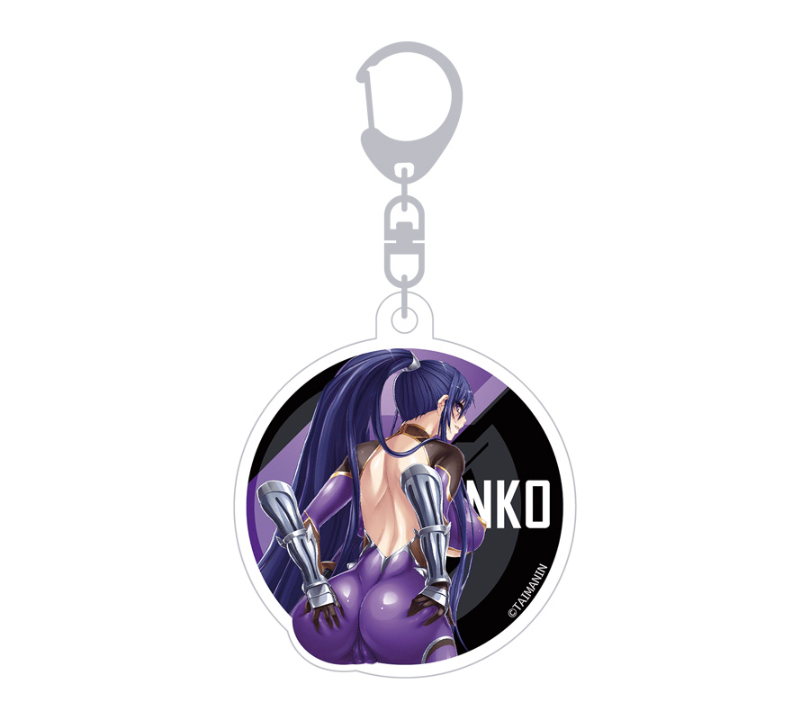 対魔忍RPGX ぶりけつ3Dキーホルダー 秋山凜子 ver.ご主人様へのご挨拶