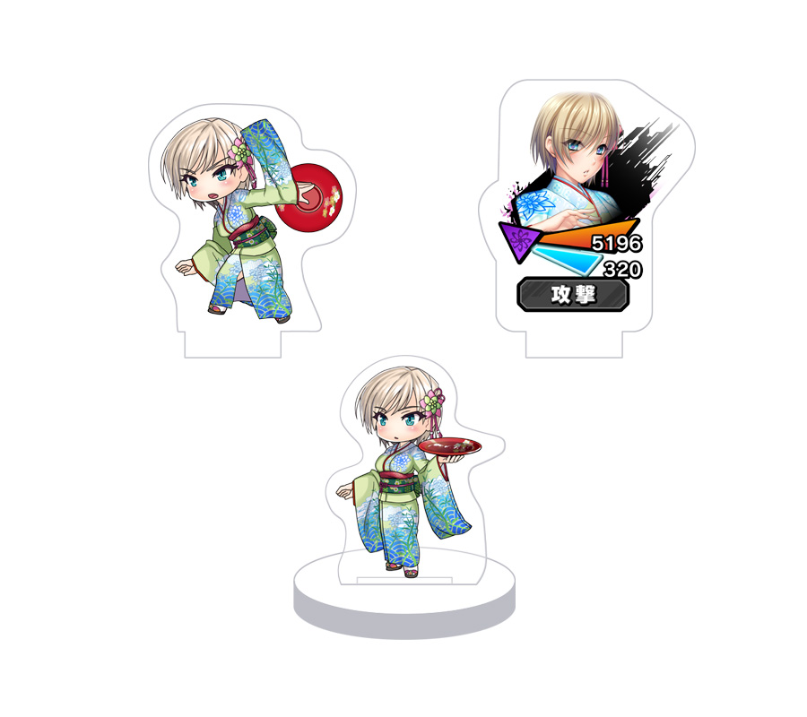 対魔忍RPG バトル画面キャラクターセット ver.【ニューイヤー】レティシア