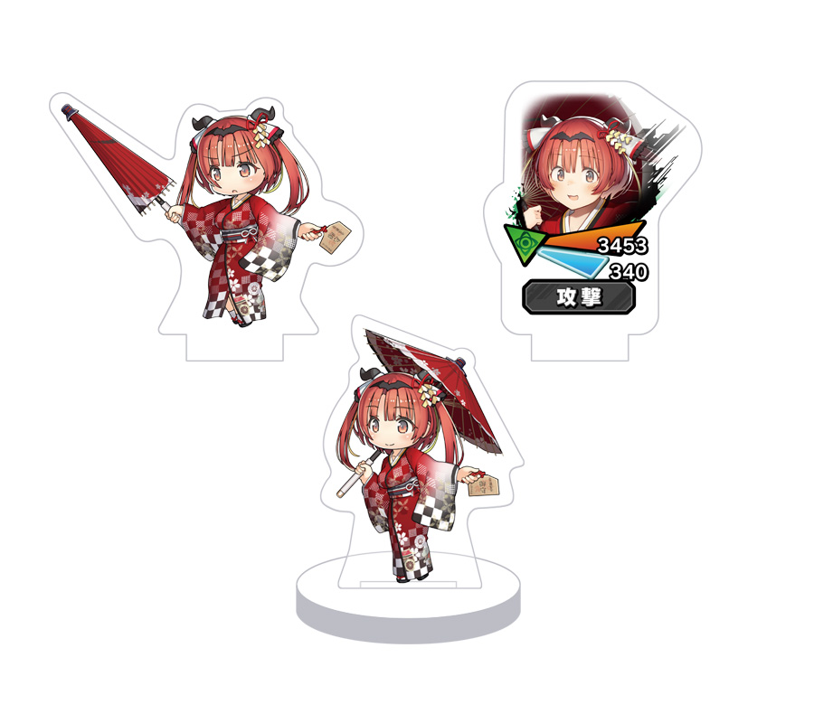 対魔忍RPG バトル画面キャラクターセット ver.【年越しレース】セナ