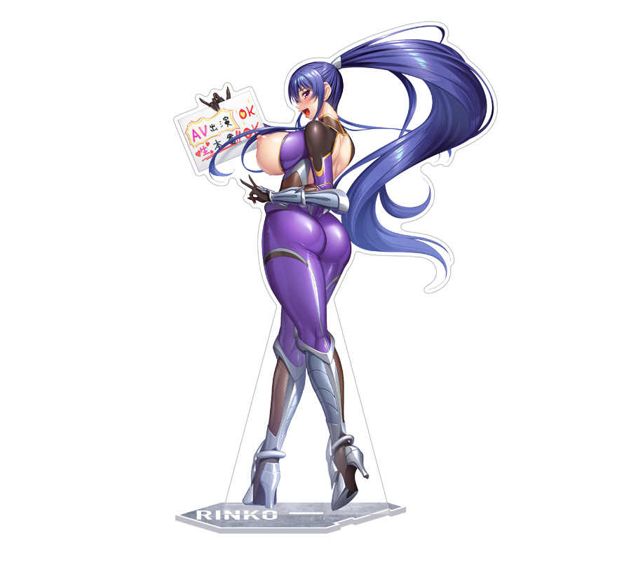 対魔忍RPGX 【斬鬼】秋山凜子 ビッグアクリルスタンド