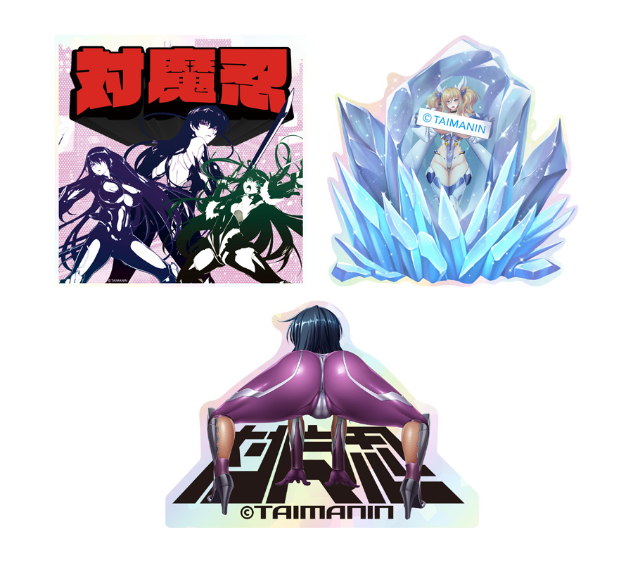 対魔忍バリエーションステッカー vol.01