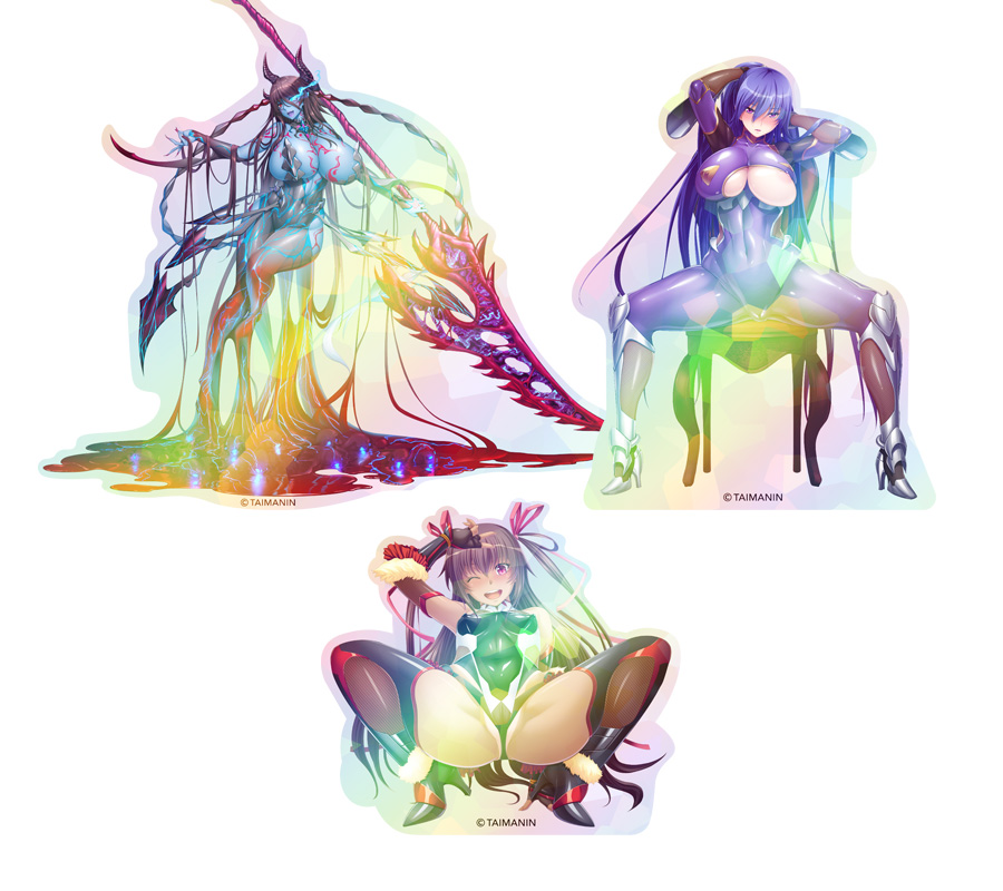 対魔忍バリエーションステッカー vol.02