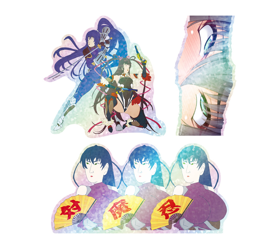 対魔忍バリエーションステッカー vol.04