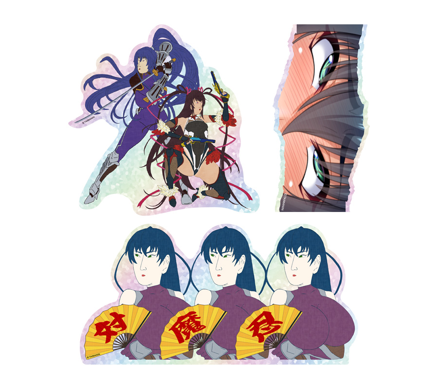 対魔忍バリエーションステッカー vol.04