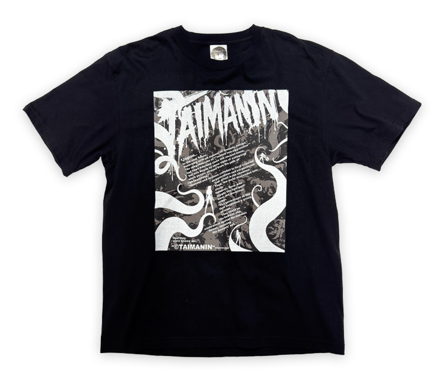 対魔忍 ブラックメタル風Tシャツ