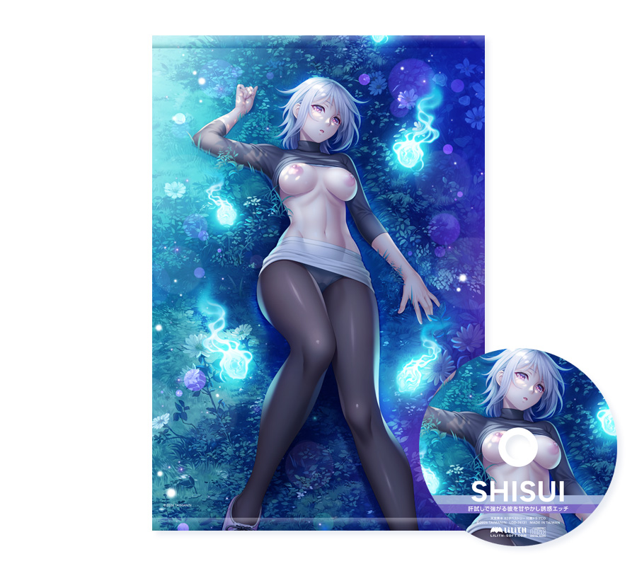 対魔忍RPGX 天宮紫水 B2タペストリー＆ドラマCD