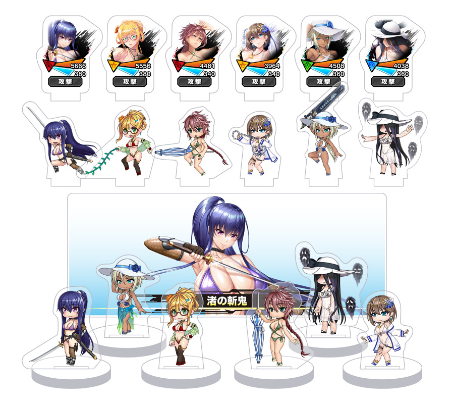 対魔忍RPG バトル画面キャラクタープレミアムセット vol.26